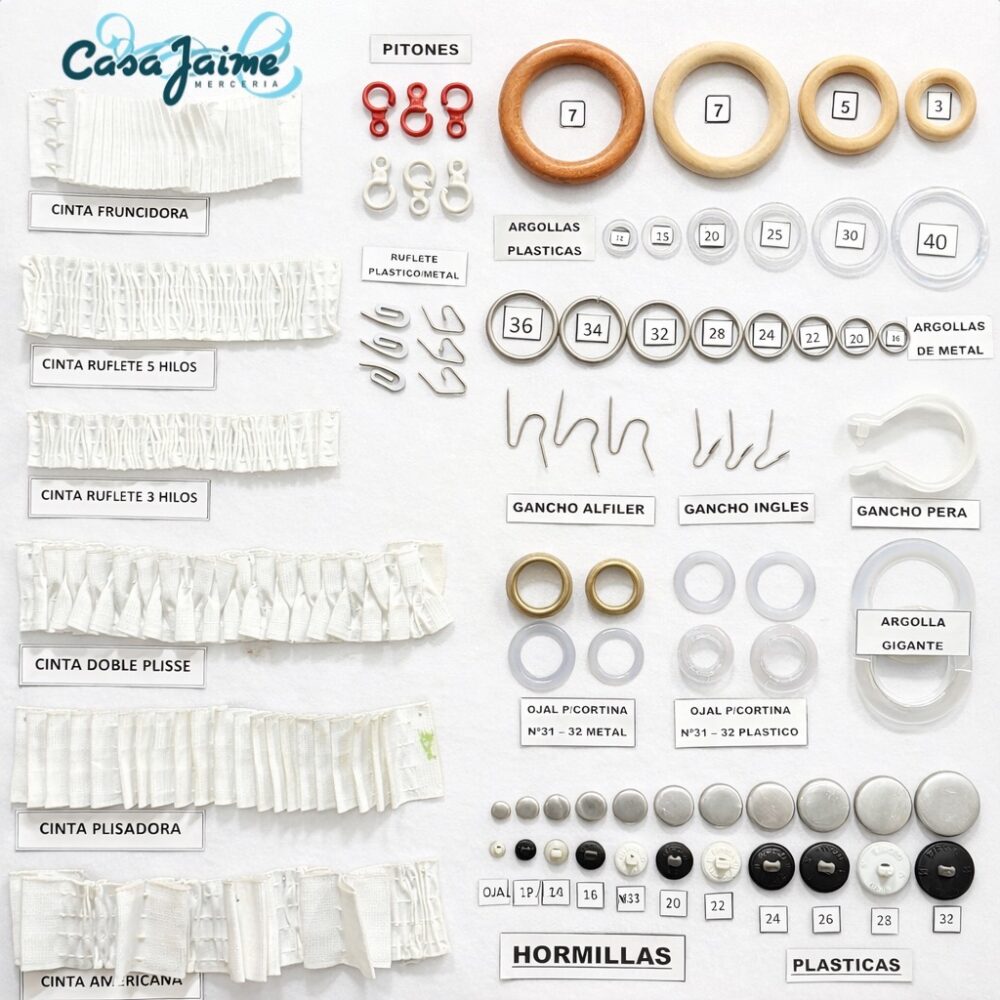 Accesorios de Cortinas